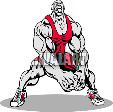 Wrestling Clip Art - Wrestling (361x360)