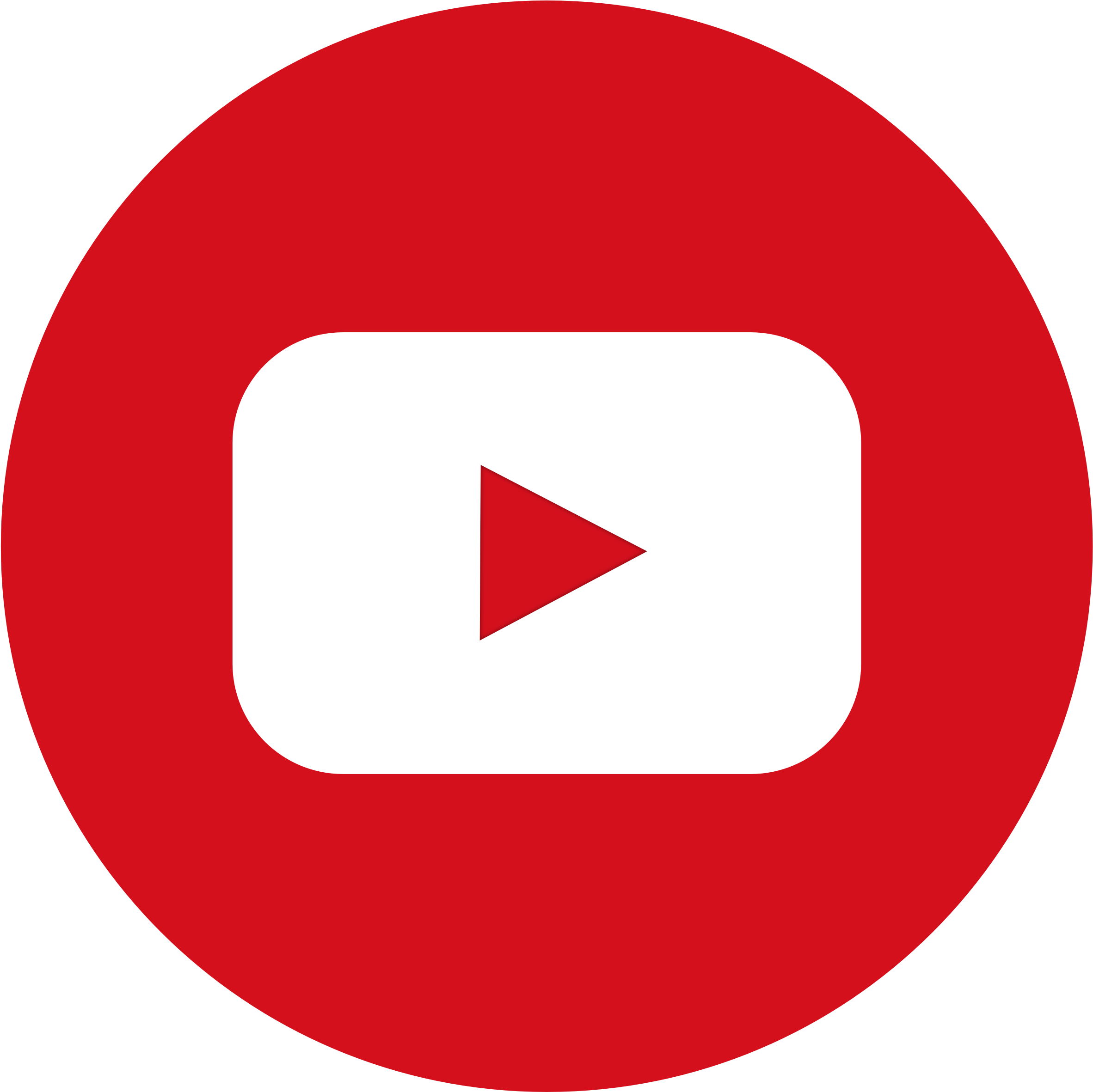 Transparent Youtube Logo Clipart - Portrait Of A Man (3507x2480)