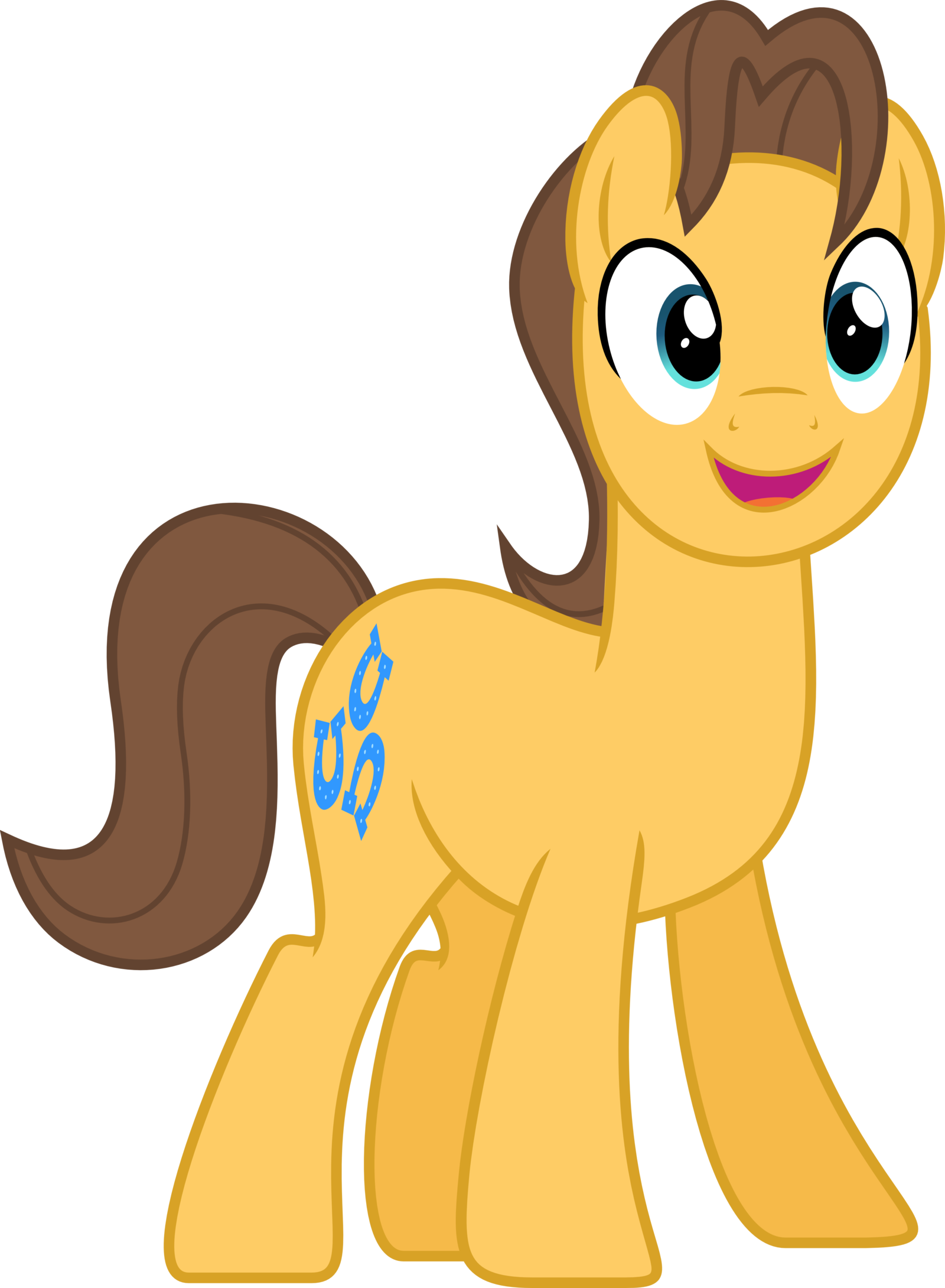 Caramel Is Still Excited By Chainchomp2 Caramel Is - My Little Pony Caramel (1600x2180)