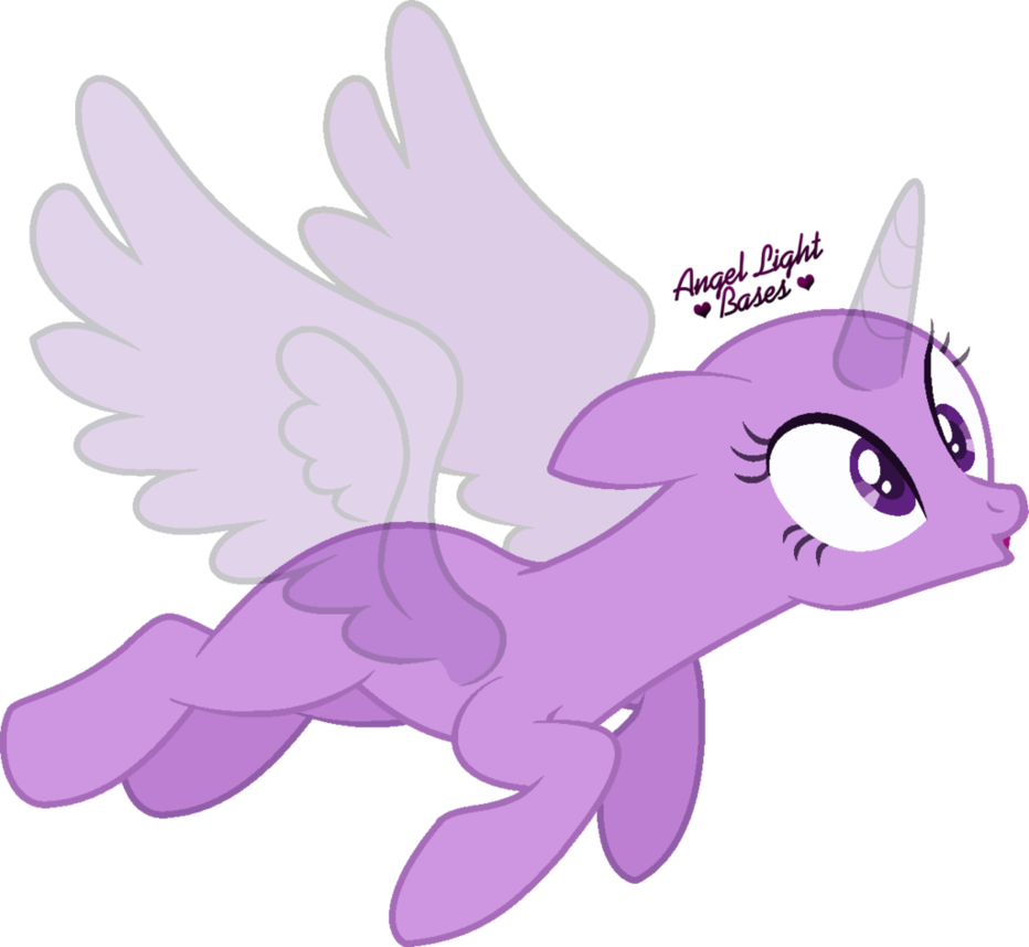 Mlp Fim Base - Mlp Base Angel Light Bases (932x858)
