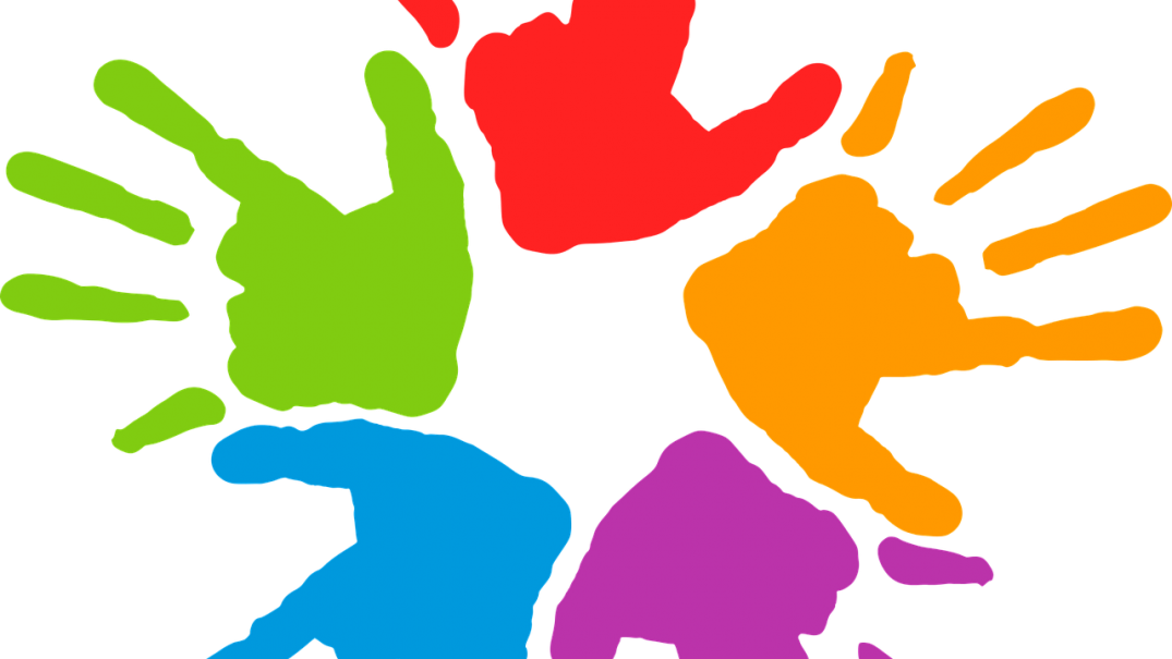 Practical Tips For Building A Better Workforce Through - Five Colorful Hand Prints In Circle Oval Ornament (1075x605)