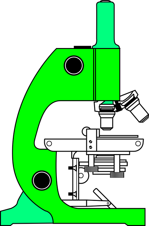 Dna Cliparts 19, Buy Clip Art - Parts Of A Microscope (475x720)