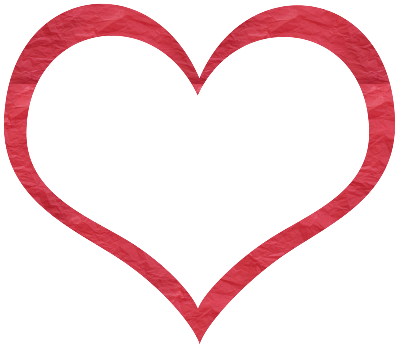 More Information - Transparent Heart Clipart (800x698)
