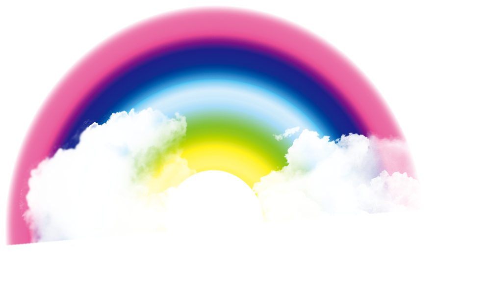 Sky Rainbow Cloud Iridescence - Rainbow (1000x1000)
