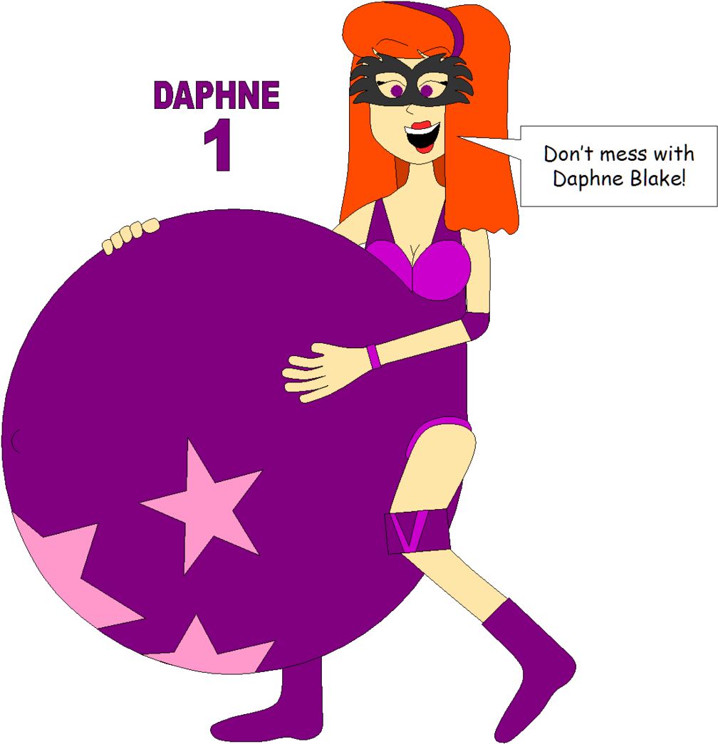 Wrestler Daphne Vore By Angry-signs - Velma And Daphne Vore (1024x1047)