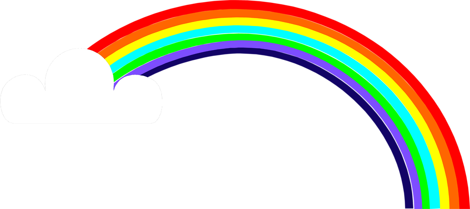Rainbows - Wizard Of Oz Rainbow (958x426)