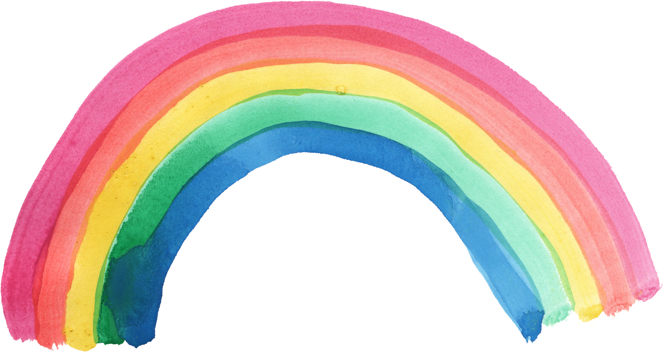 1172 × 736 Px - Rainbow Water Colour Png (1290x685)