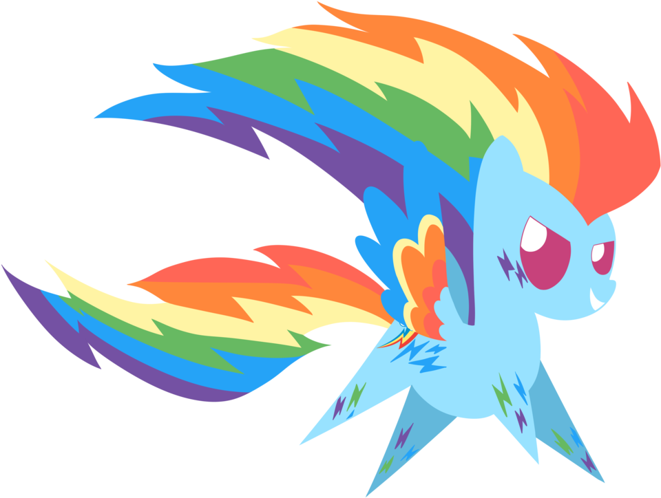 Rainbow Rainbow Dash By Dragonfoorm - Rainbow Dash Rainbow Wings (1024x870)
