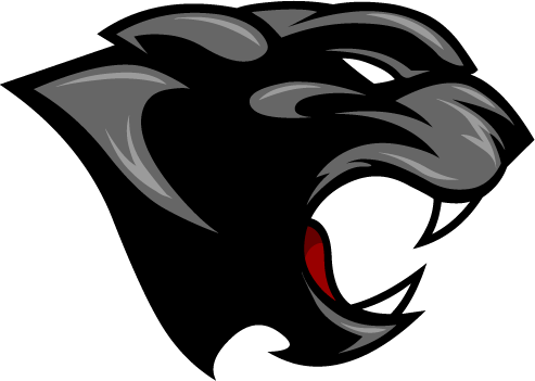 Black Panther Head Clipart - Chapel Hill High School Ga (493x351)