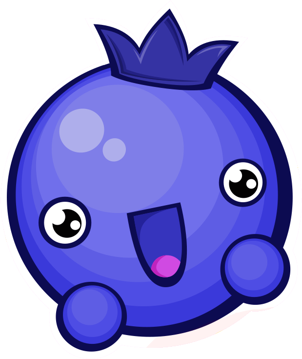 Vector Memote By Blue Berry Boy - Blueberry Animation (634x748)