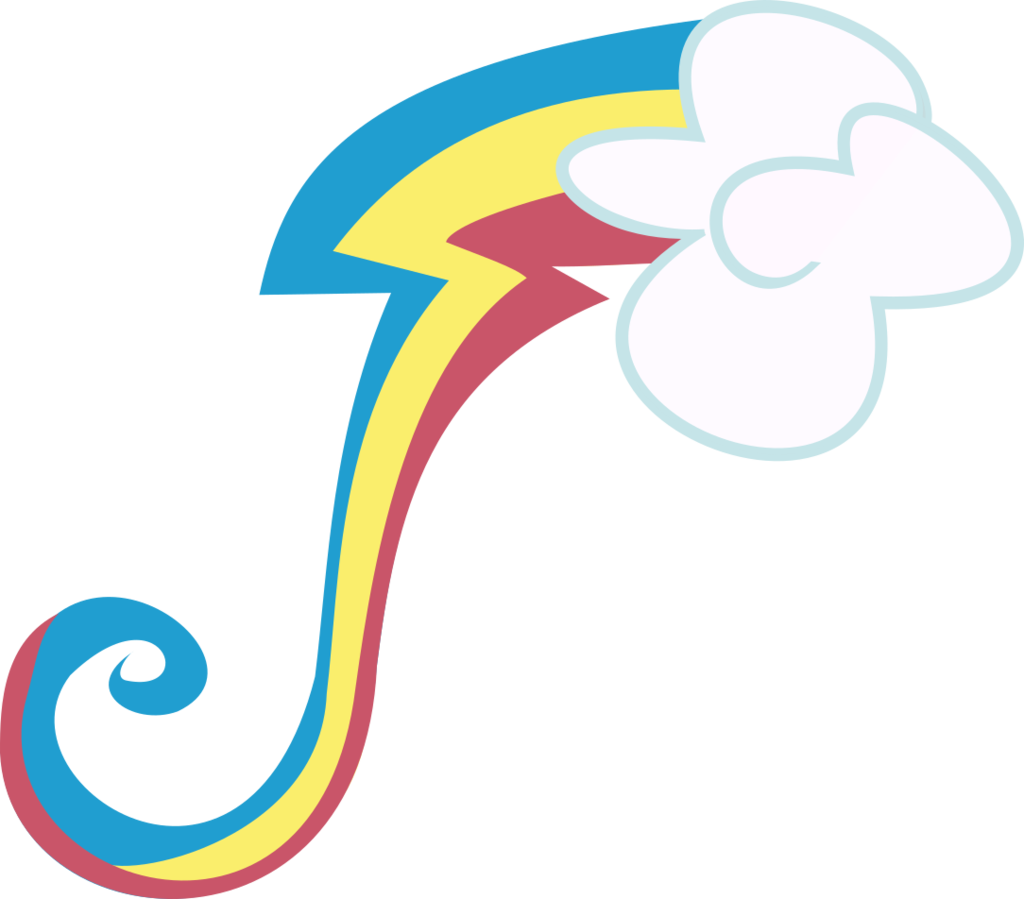 Rainbow Dash's House Cm By Dropple-rd - Rainbow Dash Hause Vactor (1024x899)