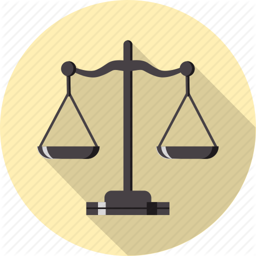 Scales Of Justice Icons Png - Equal Scale (512x512)