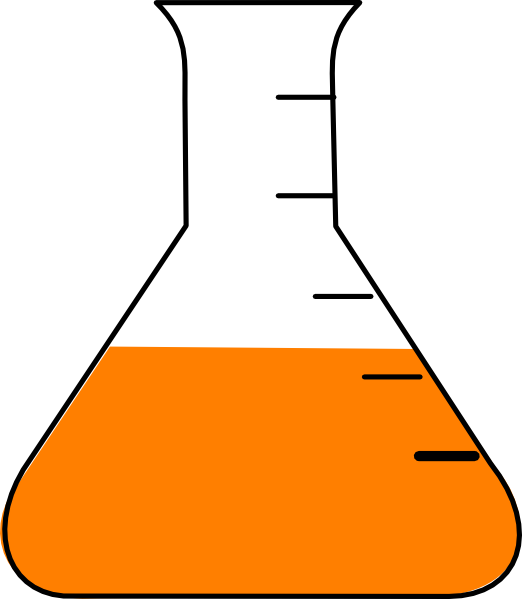 Chemistry Balance Clipart - Beaker Flask Clip Art (522x599)