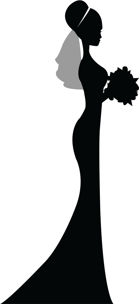 Bride - Силуэт Невесты Png (1181x1181)