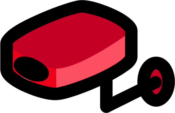 Movie Camera Clipart Joy Studio Design Gallery Best - Video Camera Clip Art (600x387)