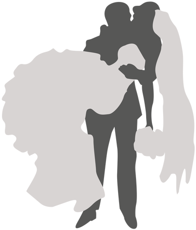 Groom Carrying Bride Silhouette Png Image - Bride And Groom Silhouette Png (512x512)