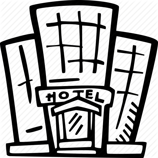 Hotel Drawing - Hotel Drawing Png (512x512)