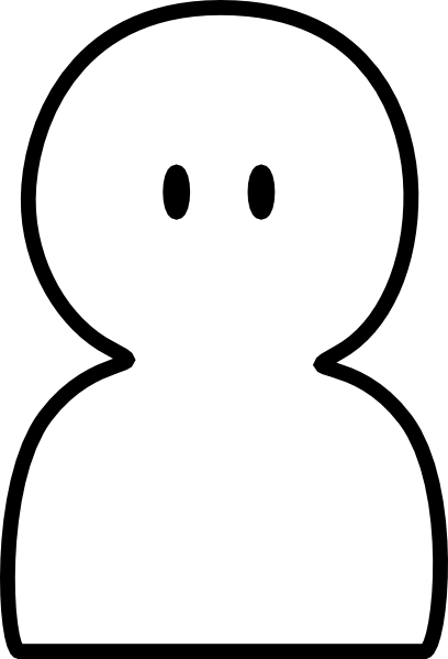 Simple Human Cartoon Png (408x599)