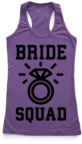 Bride Squad Racerback Tank Top - Sailor Moon Shirt (484x484)