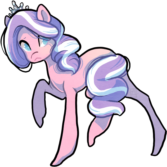 Diamond Tiara By Griffsnuff - Cute Diamond Tiara Mlp (589x582)