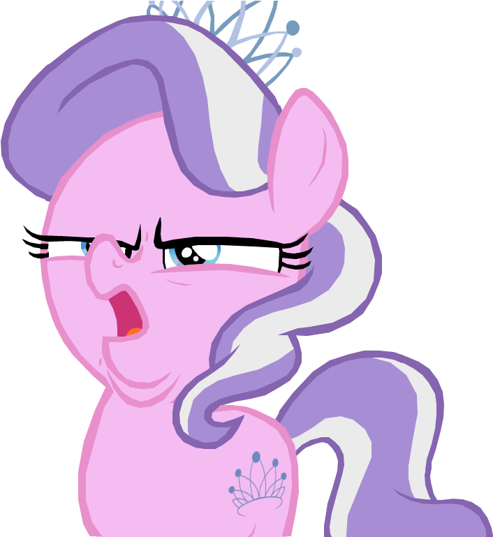 That's A Weird Question - Diamond Tiara That's A Weird Question (735x768)