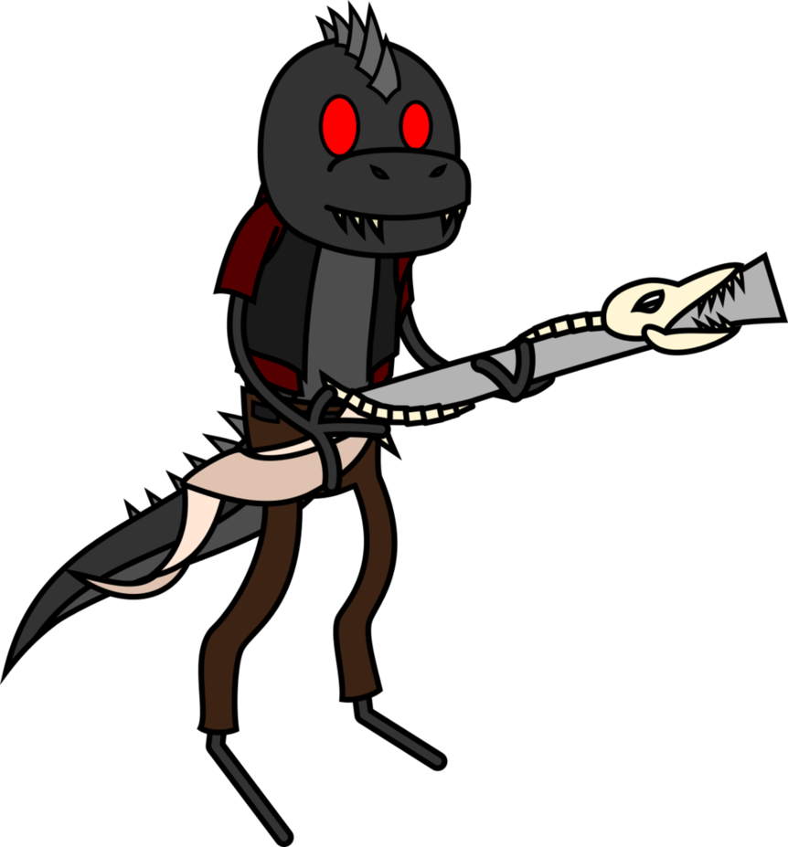 Lizardfolk Artificer By Bobbobbbbob - Lizardfolk Artificer (862x927)