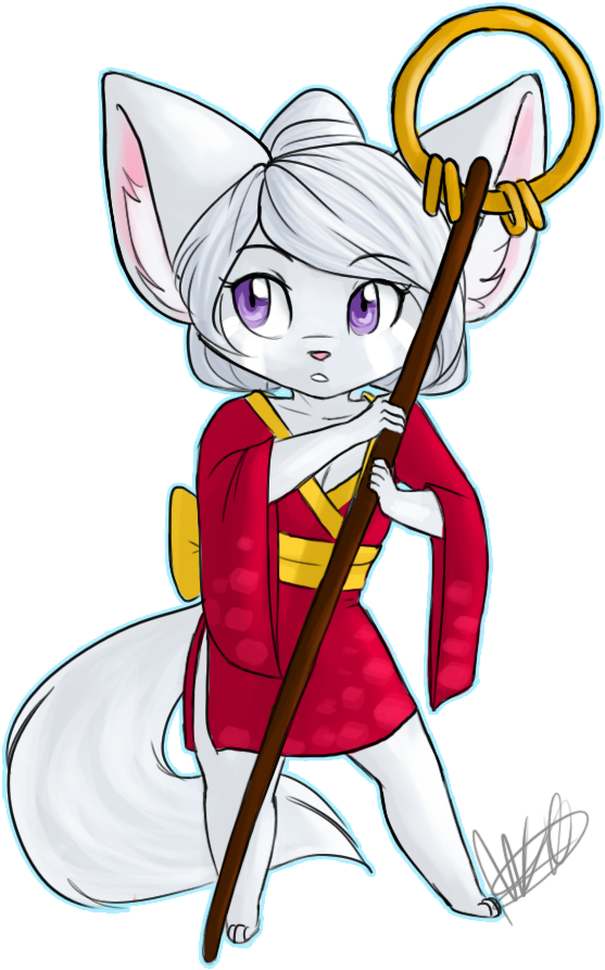 Physical Description - Dungeons And Dragons Kitsune (650x922)