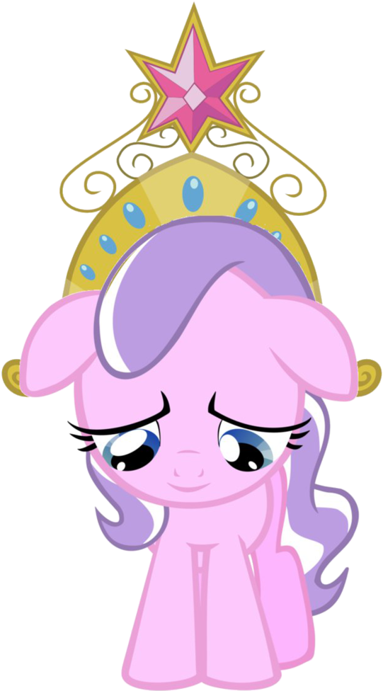 Diamond Big Crown Thingy By Themasterofdespair - Mlp Diamond Tiara And Sweetie Belle (600x1021)