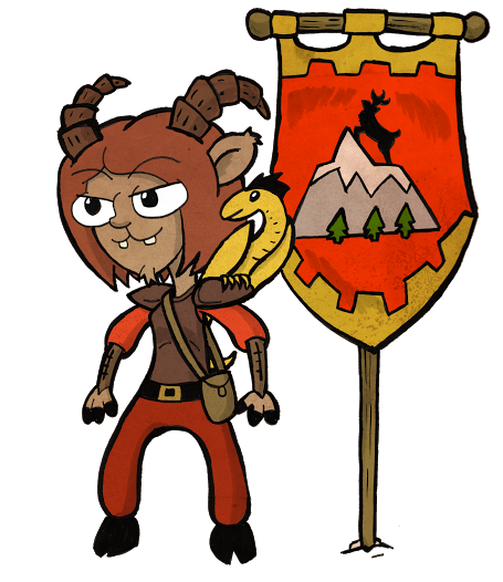 D&d For Extra Life 8 Hours Of Dice & Dragons & - Weregoat (460x553)