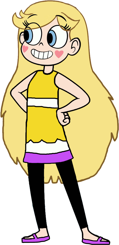 Cartoon Network Png Image With Transparent Background - Star Butterfly Vector (565x1019)