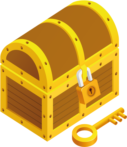 Treasure Chest Free To Use Clipart - Treasure Chest Icon (512x512)