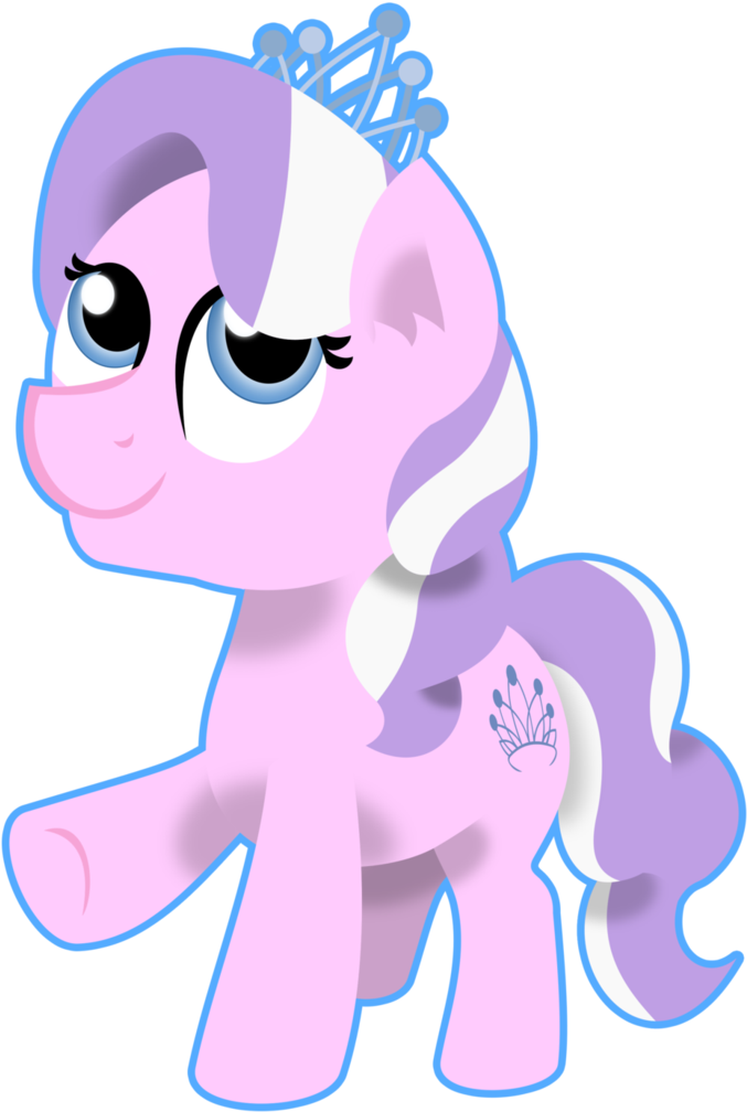 Diamond Tiara Lineless Style By Spokenmind93 - Tiara (746x1070)