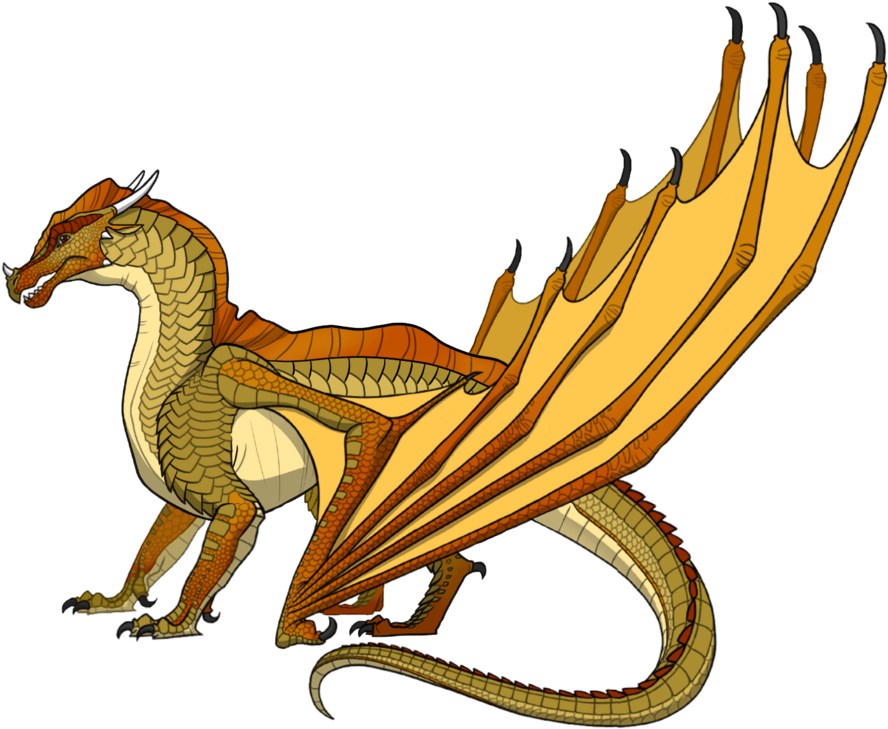 Animus Dragons - Wings Of Fire Skywing Sandwing Hybrid (1000x783)
