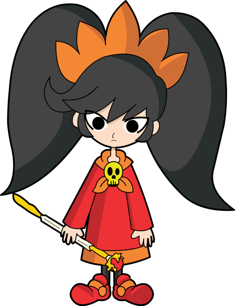 An - Warioware Ashley Fan Art (784x1018)