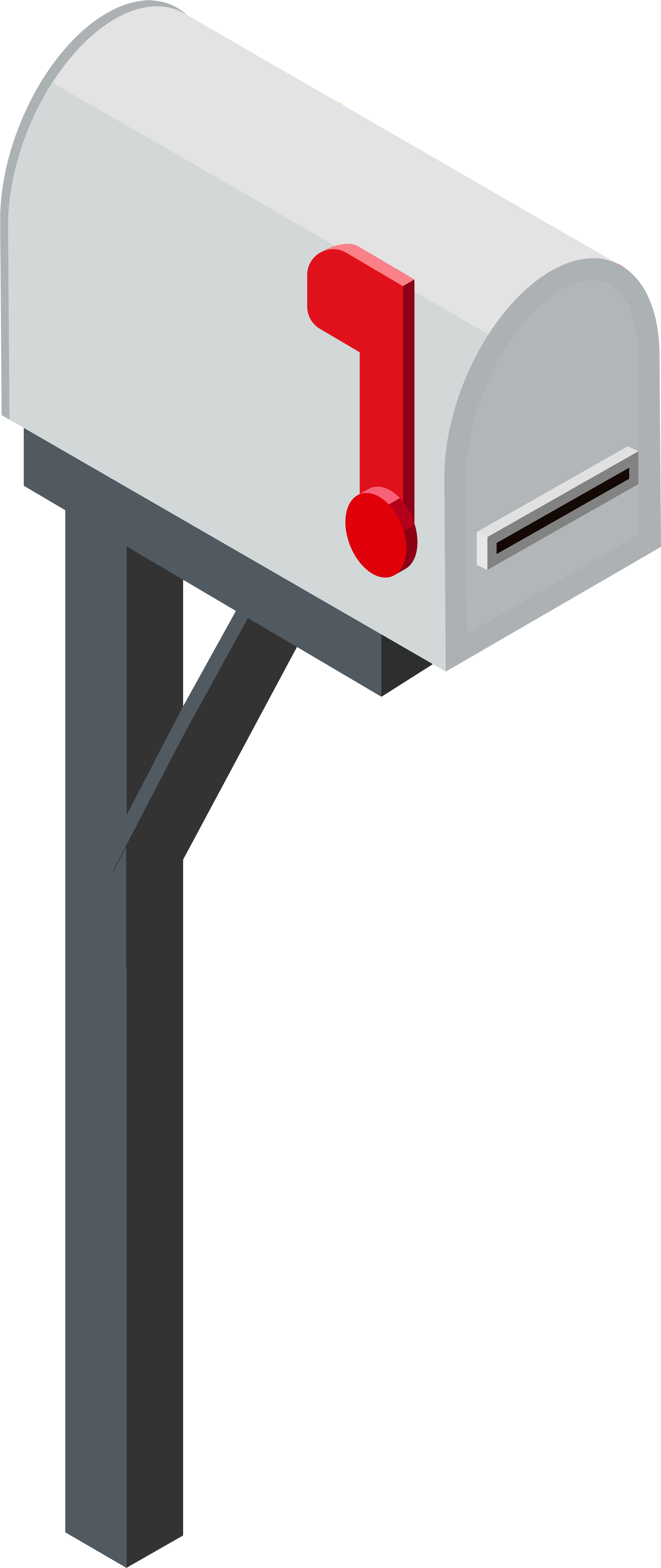 Mailbox Png Clip Art - Mailbox Clipart Transparent Background (3406x8000)