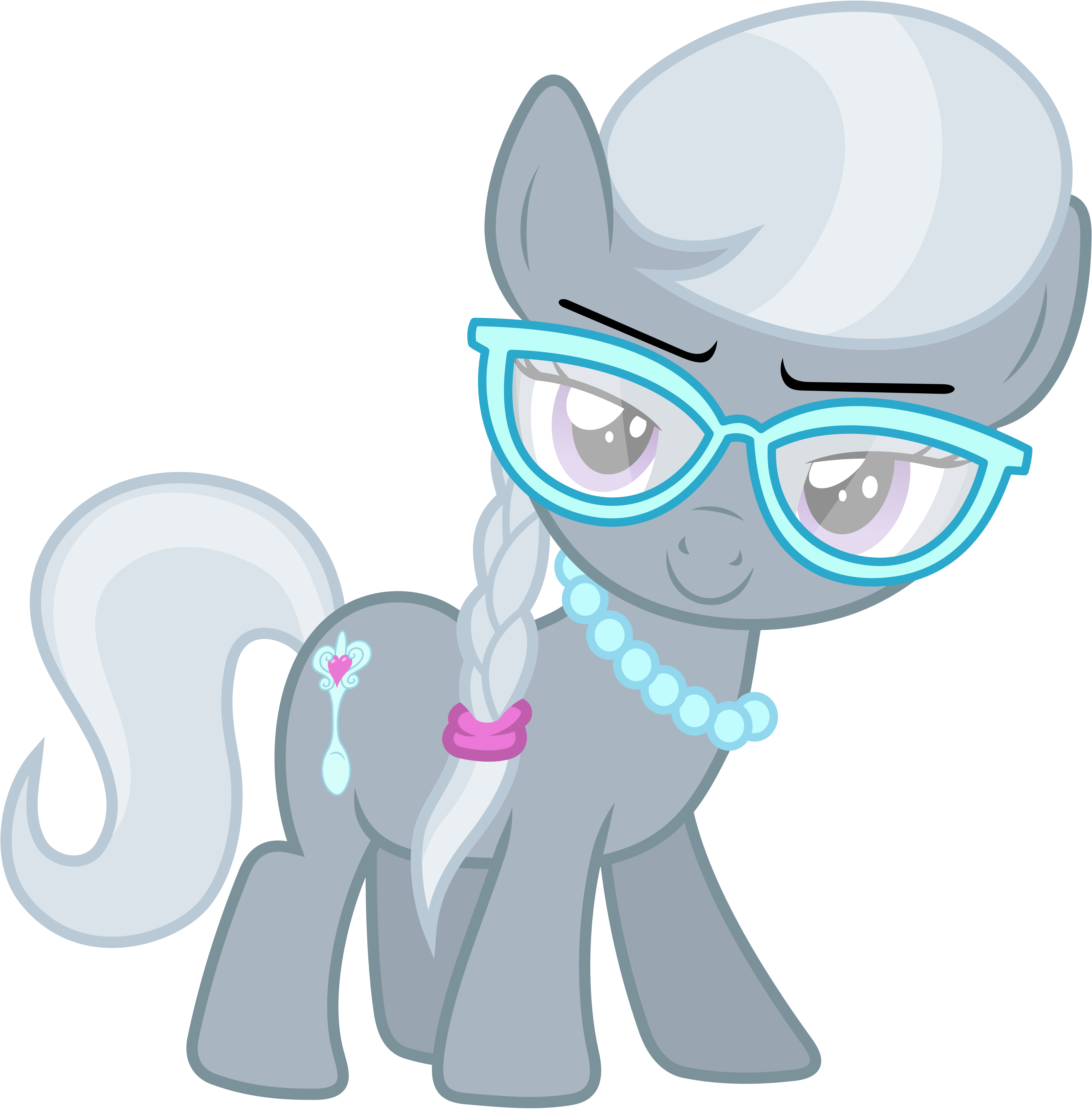 Silver Spoon By 90sigma Silver Spoon By 90sigma - My Little Pony Silver Spoon Cutie Mark (5710x5800)