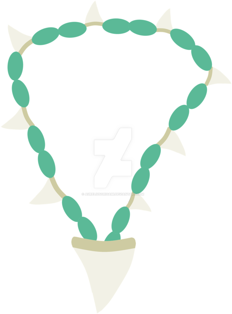 [commission] Shark Tooth Necklace Cutie Mark By Aureliusorigami - Necklace (789x1012)