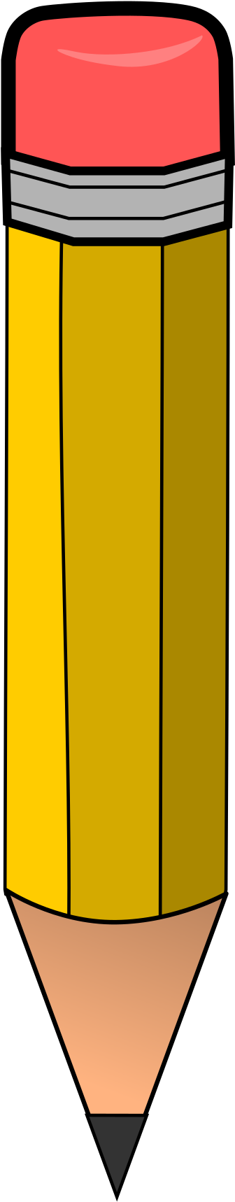 Clip Art Pencil With Images Medium Size - Illustration (2400x2400)