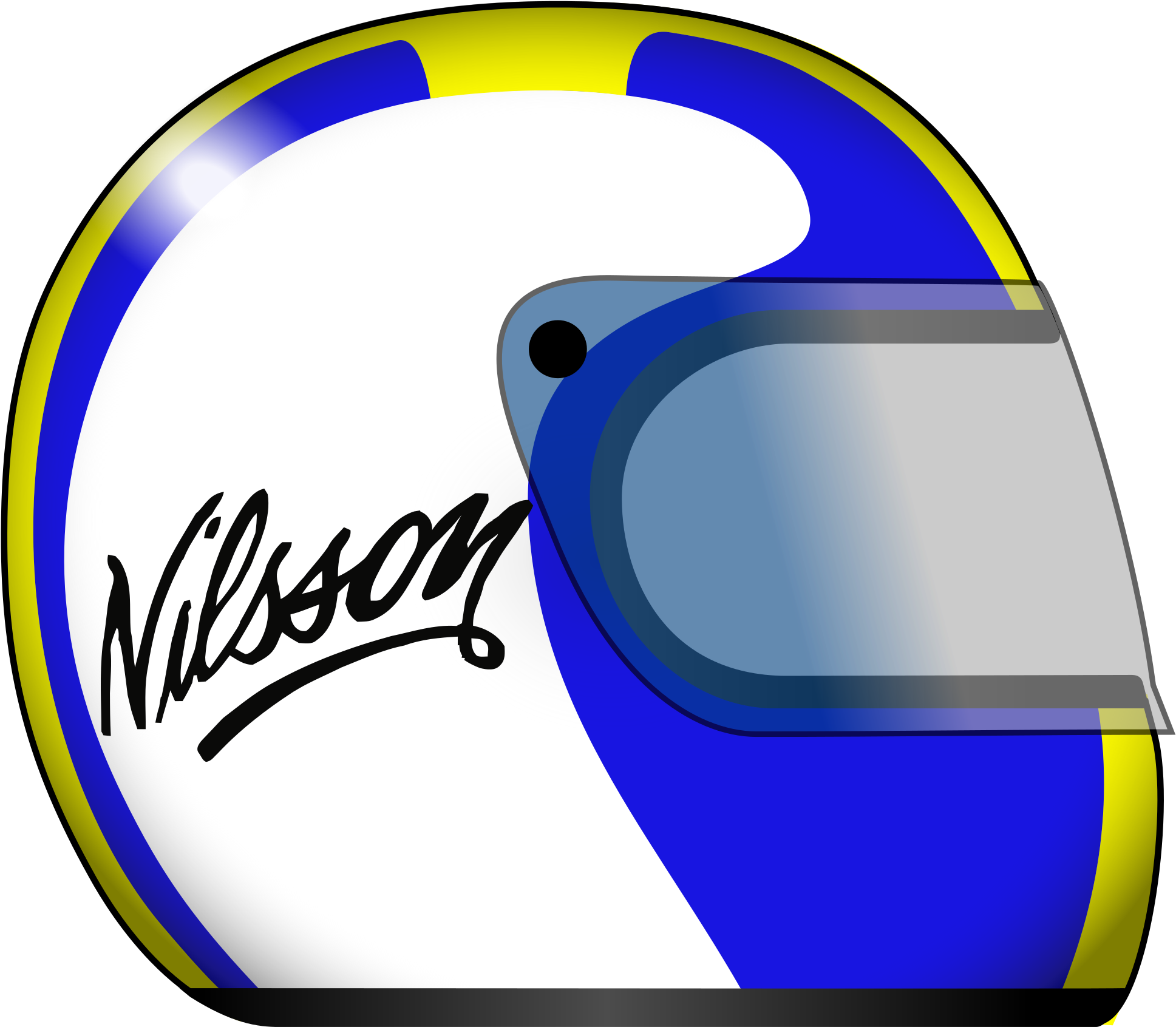 Helmet Integral Gunnar Nilsson - Gunnar Nilsson Helmet (2000x2000)