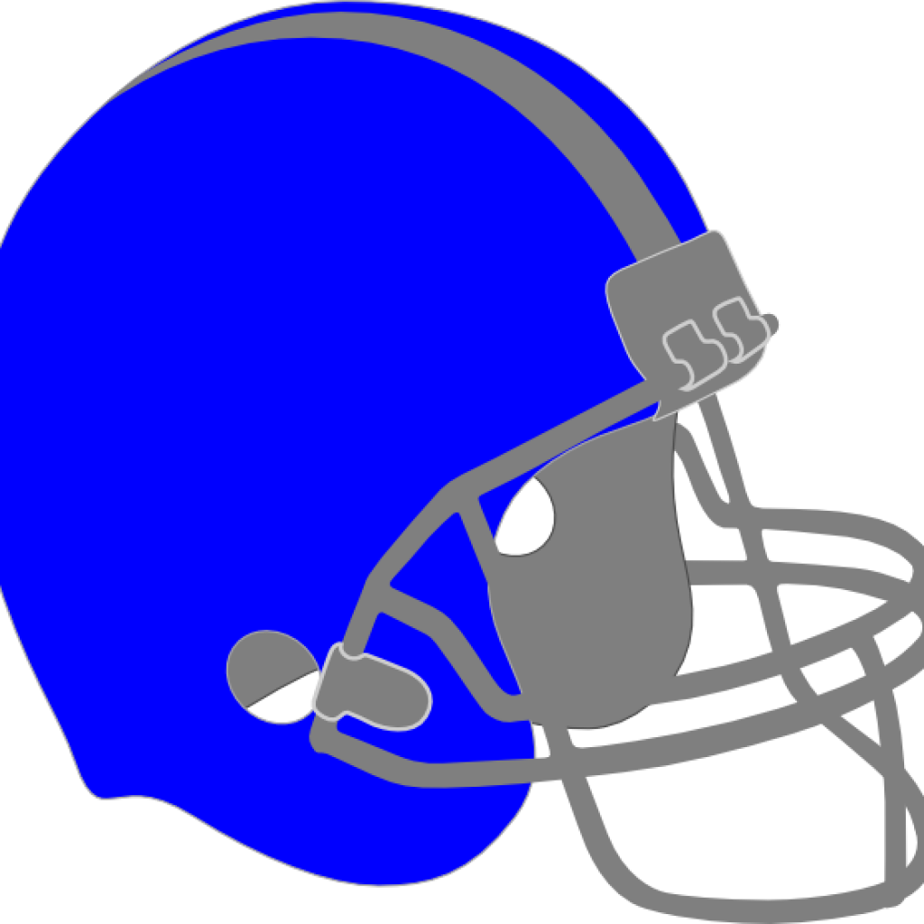 Helmet Clipart Blue Football Helmet Clip Art At Clker - Blue Football Helmet Clipart (1024x1024)