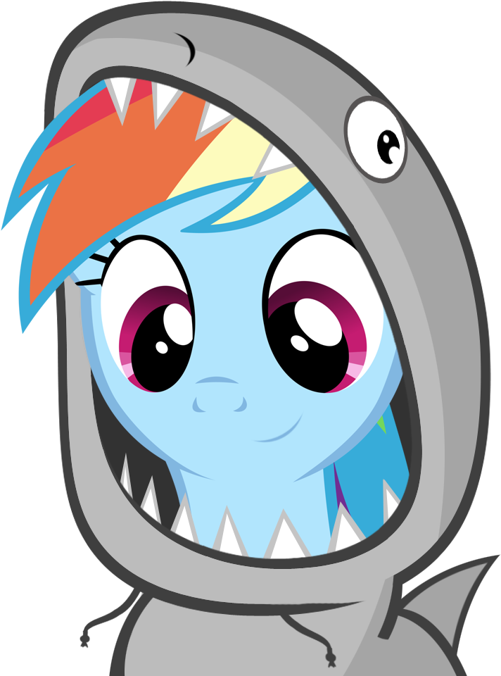 Cute, Dashabetes, Fins, Great White Shark, Hoodie, - Great White Shark (833x971)