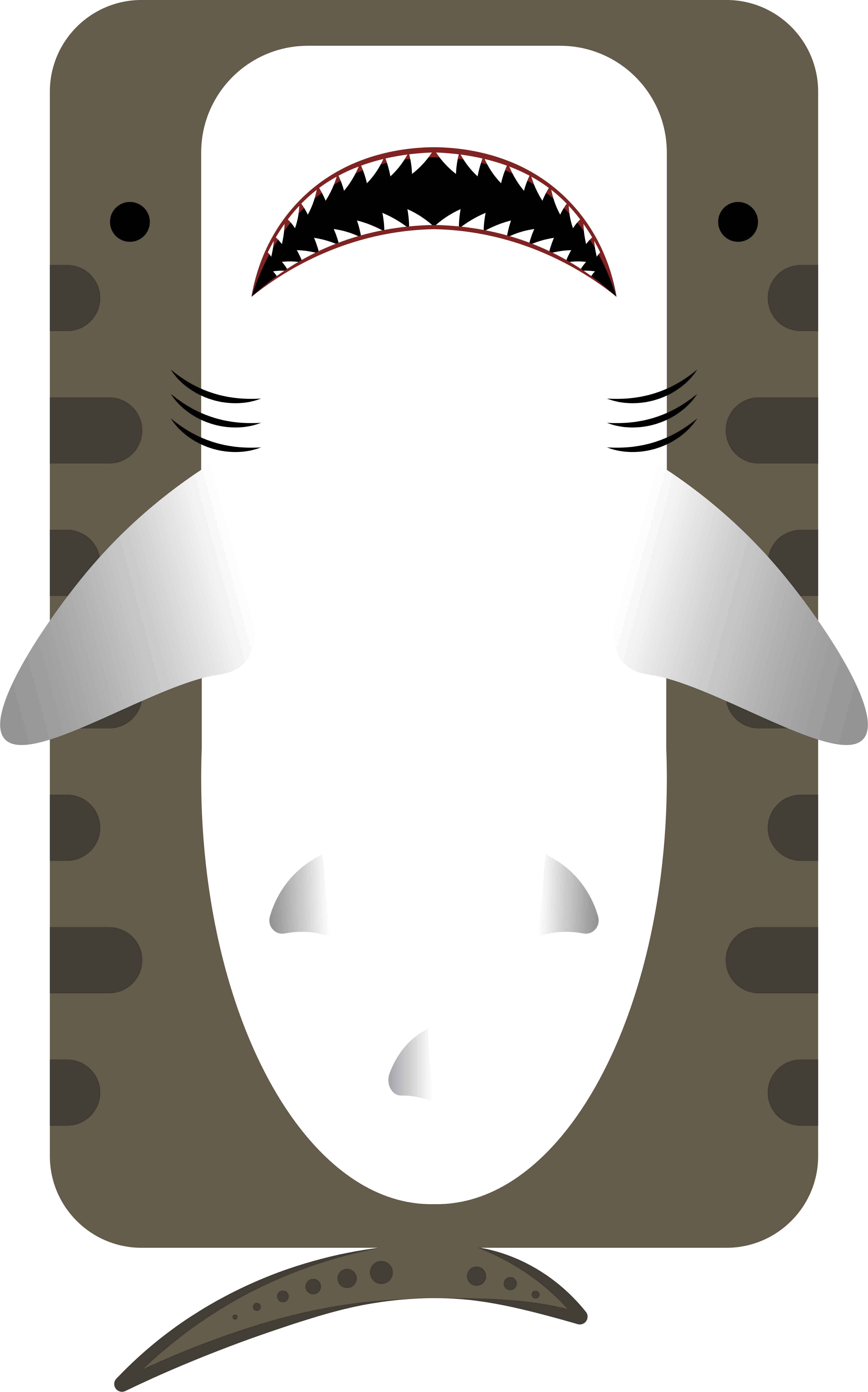 Animal[animal] Tiger Shark - Deeeep Io Tiger Shark (3872x6209)