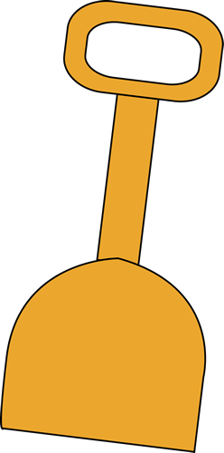 Sand Shovel Clipart - Sand Shovels Clip Art (248x500)