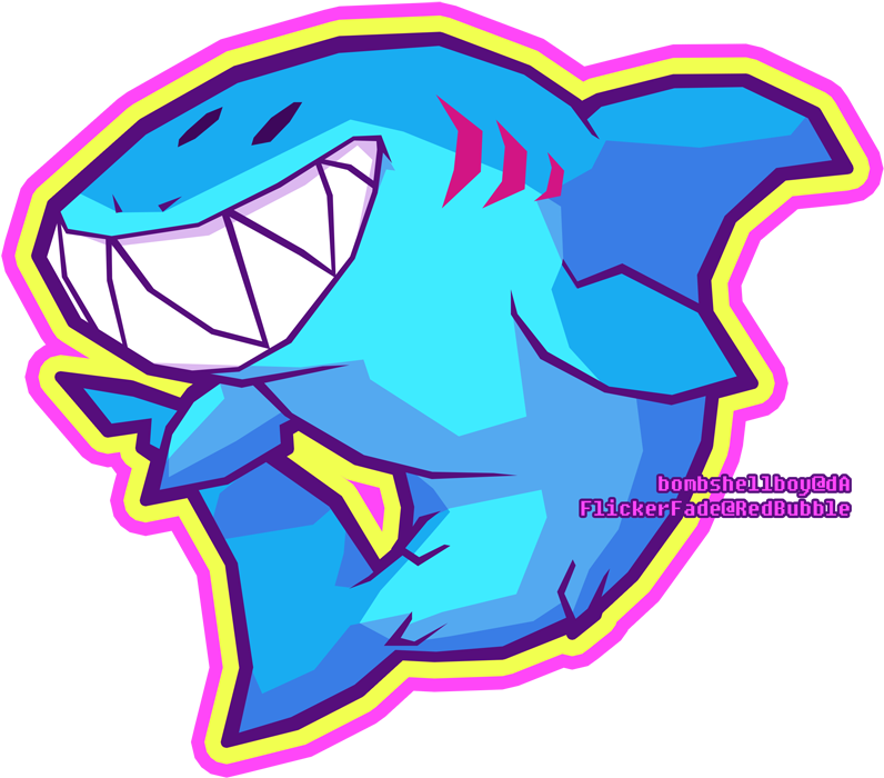 Radshark By Delshark - 1980s (850x745)