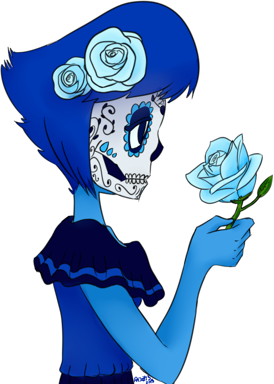 Lapis Day Of The Dead By Rajoct13 - July 16 (2000x2000)