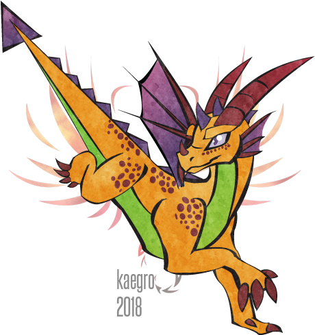 I Made This Dragon For My Sister - Spyro (500x500)