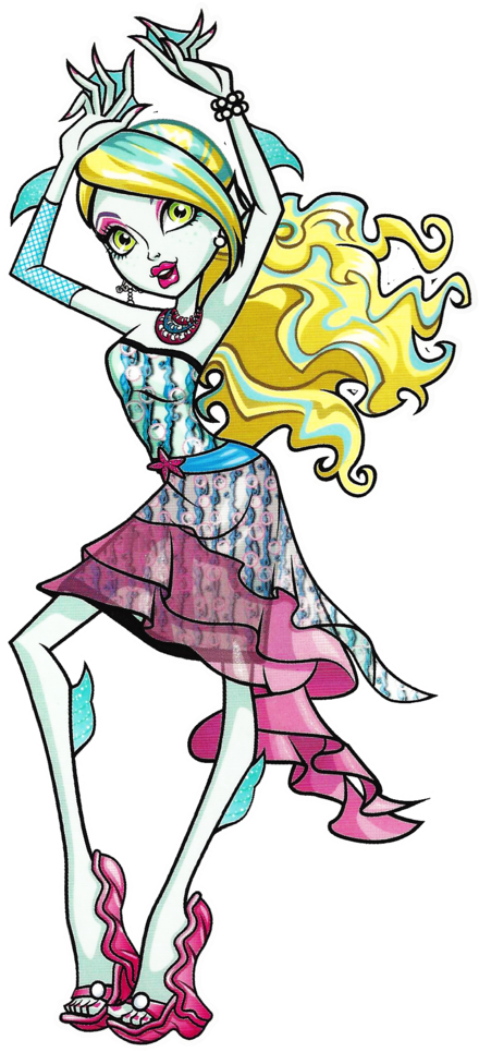 Dot Dead Gorgeous Lagoona By Shaibrooklyn On Clipart - Monster High Dot Dead Gorgeous Lagoona (600x997)