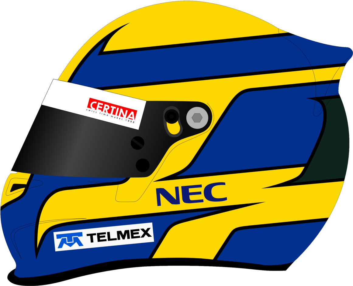 Esteban Gutierrez Helmet By Flyingboxhead Esteban Gutierrez - Esteban Gutierrez Helmet 2014 (1280x1045)