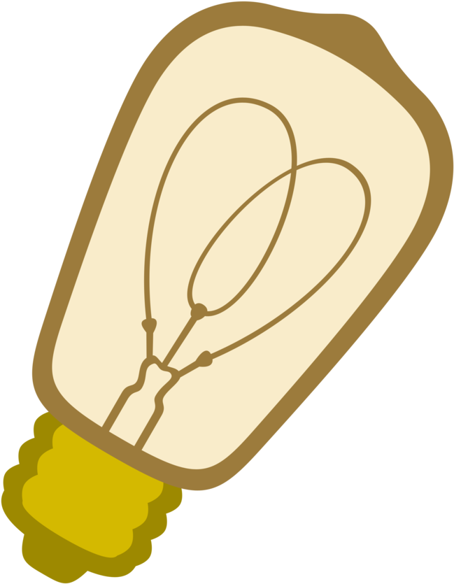 Bulb Clipart General Knowledge Pencil And In Color - Edison Light Bulb Vector (894x894)