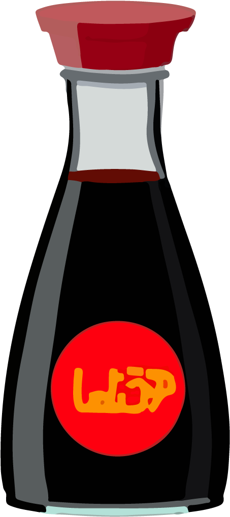 Hamburger Soy Sauce Soybean Clip Art - Soy Sauce Clipart (1848x1563)